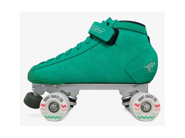 Bont Prostar Suede Roller Skates, Soft Teal click to zoom image