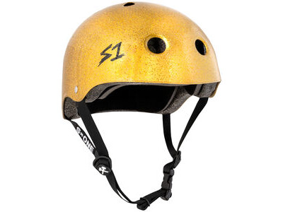 S1 Lifer Helmet Double Gold Glitter