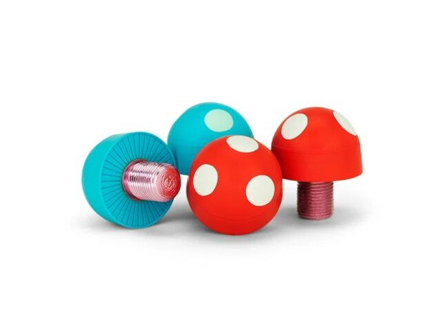 Moxi Mini Mushroom Toe Stops (Pair) click to zoom image