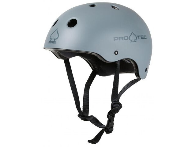 Pro-Tec Helmet Classic Cert Matte Grey click to zoom image