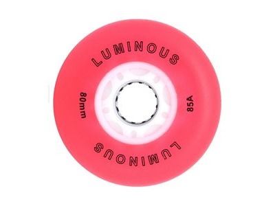 Luminous Wheels Inline LED Wheels 72mm (4 Pk)