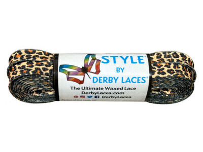 Derby Laces Style Laces 10mm Laces 96" 96" Leopard click to zoom image