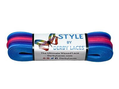 Derby Laces Style Laces 10mm Laces 96" 96" Artic Sunset Stripe click to zoom image