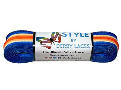 Derby Laces Style Laces 10mm Laces 96" 96" Desert Sunset Stripe click to zoom image