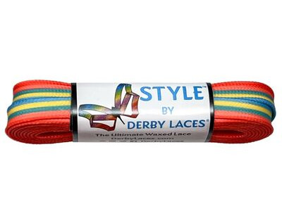 Derby Laces Style Laces 10mm Laces 96" 96" Tropical Sunset click to zoom image