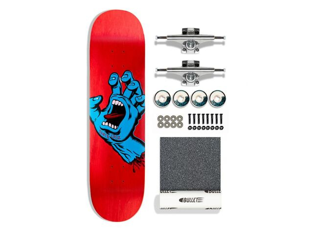 Santa Cruz Complete Kit Screaming Hand w Krux and OJ click to zoom image