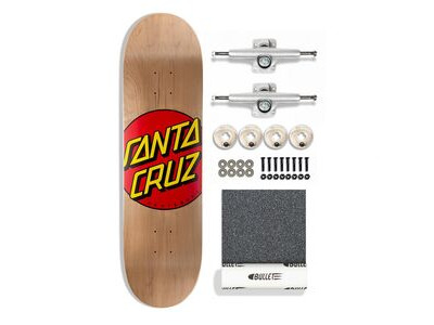 Santa Cruz Santa Cruz Complete Kit Classic Dot Bullet & Ricta 8.375 IN Brown  click to zoom image