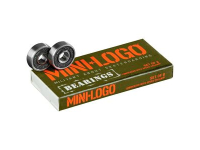 Mini logo Precision Bearings (8 Pack)