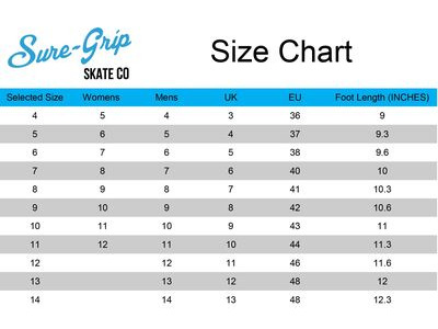 Sure Grip Boardwalk Plus Blueberry Skates click to zoom image