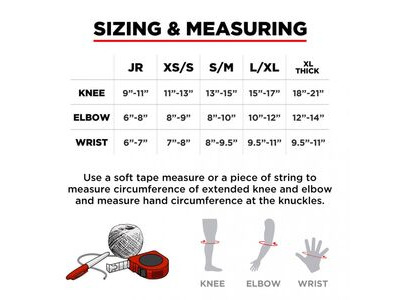 187 Killer Combo Pack Knee & Elbow Set click to zoom image