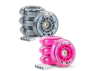 SFR Light Up Inline Wheels 72mm 