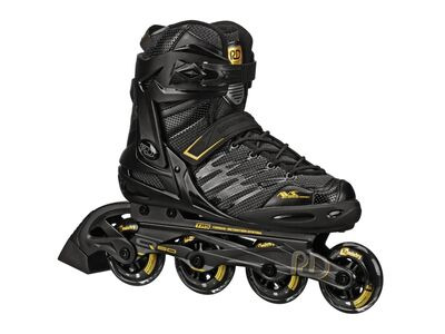 Roller Derby Aerio V2 Q-60 Skates, Black/Gold 