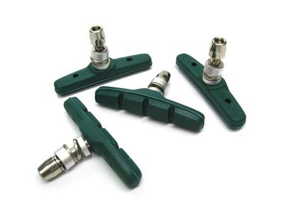 BCC Brake Blocks - " A.K. Type Fit  Green  click to zoom image