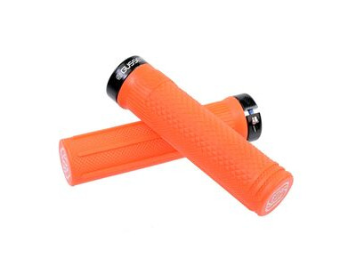 Gusset S2 Lock-On Grip  Orange  click to zoom image