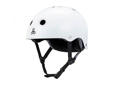 Triple Eight Deep Cover White Glossy 